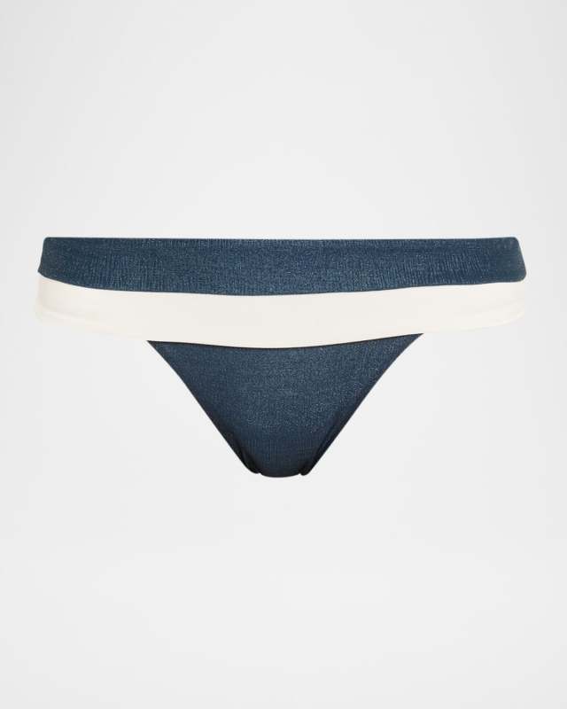Striped Banded Bikini Bottoms